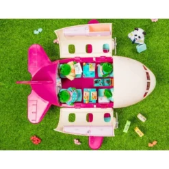 Li'l Woodzeez Toy Airplane With Accessories 35pc - Honeysuckle Airway