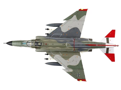 McDonnell Douglas F-4F Phantom II "Norm 81" Fighter Aircraft "JG 71 "Air Power Series" 1/72 Diecast Model By Hobby Master 5 McDonnell Douglas F-4F Phantom II "Norm 81" Fighter Aircraft "JG 71 "Air Power Series" 1/72 Diecast Model By Hobby Master - Image 3