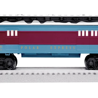 Lionel Trains The Polar Express Letters To Santa Mail Car With Snow Covered Roof, Interior Illumination, And Operating Couplers, Blue/Red 3 Lionel Trains The Polar Express Letters To Santa Mail Car With Snow Covered Roof, Interior Illumination, And Operating Couplers, Blue/Red