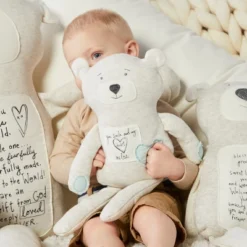 DEMDACO Poetic Threads Bear - Boy 17 Inch - Blue -Toy Store GUEST 0415fcdd 5260 4d24 81c4 0f6e34e04d9c