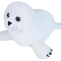 Wild Republic Cuddlekins Harp Seal Pup Stuffed Animal, 12 Inches