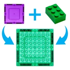 Picasso Tiles Magnetic Tile 353pc Building Set With 250 Universal Compatible Building Bricks Set -Toy Store GUEST 0580097c dd8d 43a3 a0be b3d92113f418