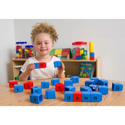 Didax Jumbo Unifix Alphabet Cubes, Set Of 30 3 Didax Jumbo Unifix Alphabet Cubes, Set Of 30