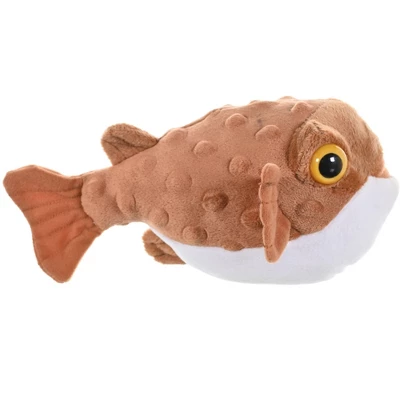 Wild Republic Cuddlekins Mini Pufferfish Stuffed Animal, 8 Inches 5 Wild Republic Cuddlekins Mini Pufferfish Stuffed Animal, 8 Inches - Image 3