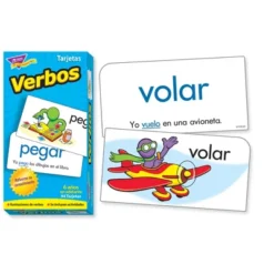 TREND Verbos (SP Action Words) Skill Drill Flash Cards