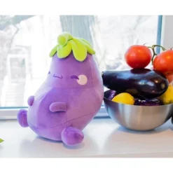 Toynk MochiOshis Eggplant 10-Inch Character Plush Toy | Murasaki Nasukkoshi 11 Toynk MochiOshis Eggplant 10-Inch Character Plush Toy | Murasaki Nasukkoshi -Toy Store GUEST 09fb37e5 36bd 442e 9413 fe54c84ce9c4