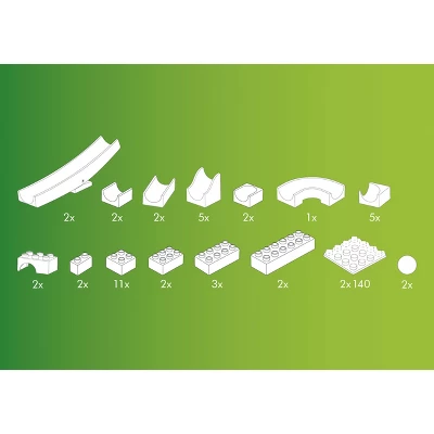 Hubelino Marble Run - 45-Piece See-Saw Expansion Set 8 Hubelino Marble Run - 45-Piece See-Saw Expansion Set - Image 6