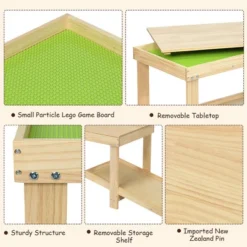 Costway Solid Wood Kids Activity Play Table Block Table Multifunction W/Storage 18 Costway Solid Wood Kids Activity Play Table Block Table Multifunction W/Storage -Toy Store GUEST 0cb7d204 6737 44df 9c3f 2bea8791fd2a