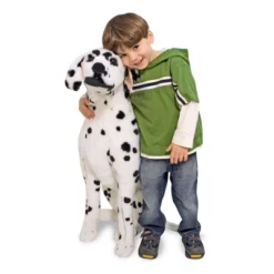 Melissa & Doug Giant Dalmatian - Lifelike Stuffed Animal Dog (over 2 Feet Tall)