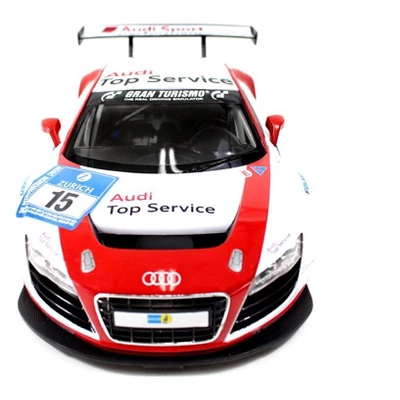 Link 1:14 RC Remote Control Audi R8 LMS Performance With LED Lights Red Sports Car 5 Link 1:14 RC Remote Control Audi R8 LMS Performance With LED Lights Red Sports Car - Image 3