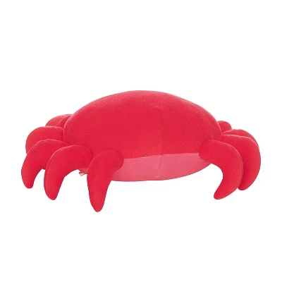 Manhattan Toy Crabby Abby Velveteen Sea Life Toy Crab Stuffed Animal, 12" 4 Manhattan Toy Crabby Abby Velveteen Sea Life Toy Crab Stuffed Animal, 12" - Image 2