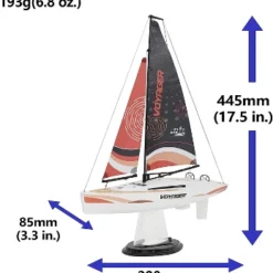 Playsteam Voyager 280 Motor-Power RC Sailboat - Red -Toy Store GUEST 0ed99d5c 6e08 4e6d 96c3 d8fb81fcb66e