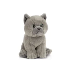 Living Nature British Grey Shorthair Kitten Plush Toy