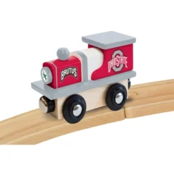 MasterPieces Officially Licensed NCAA Ohio State Buckeyes Wooden Toy Train Engine For Kids -Toy Store GUEST 113e6224 c136 4e88 b6d5 3a42eb09dba8