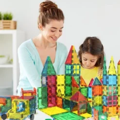 Magnet Tiles Mag-Genius Magna Award Winning Building Magnetic Toy 199pc -Toy Store GUEST 1198e803 fd3a 4583 8df7 09d470ccbd72