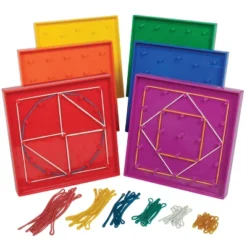 Edx Education Double-Sided Geoboard Set -Toy Store GUEST 12477ef8 7b6c 4c28 9217 2cf01aa49bbe