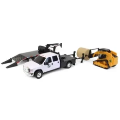 Big Country Toys 1/20 Ford F-350 Flatbed Dually W/ Gooseneck Trailer & Skid Steer Loader 474-450-Set -Toy Store GUEST 12eecd22 9b5e 420e 8597 77715a086ad0