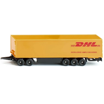 Truck With Double Pup Trailers "DHL Road Train" 1/87 (HO) Diecast Models By Siku 4 Truck With Double Pup Trailers "DHL Road Train" 1/87 (HO) Diecast Models By Siku - Image 2