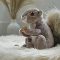 Bearington Collection Lil' Peanut Plush Stuffed Animal Squirrel, 7"