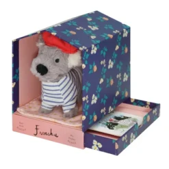 Manhattan Toy Bed & Biscuit Frenchie Plush Puppy Dog & Keepsake Dog House With Mini-Storybook In Hidden Drawer -Toy Store GUEST 16b8ddbf e767 40b0 a6d7 6aefd9430aa3