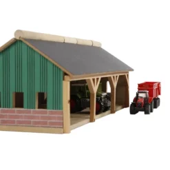 Kids Globe 1/87 Scale Farm Machinery Shed Set For Play Vehicles -Toy Store GUEST 16da24f9 1cdb 4158 9448 d0b950a32a16