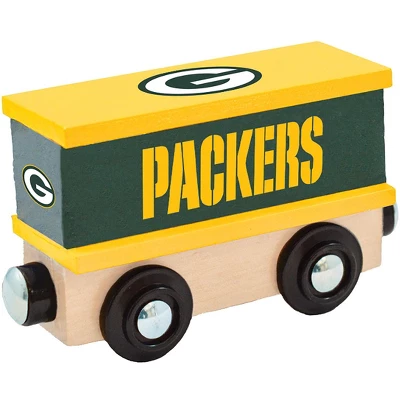 MasterPieces Wood Train Box Car - NFL Green Bay Packers 3 MasterPieces Wood Train Box Car - NFL Green Bay Packers