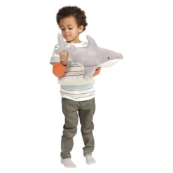 Manhattan Toy Snarky Sharky Velveteen Sea Life Toy Shark Stuffed Animal, 16" -Toy Store GUEST 1896e0b6 2ae0 4200 832c 8e964373da74