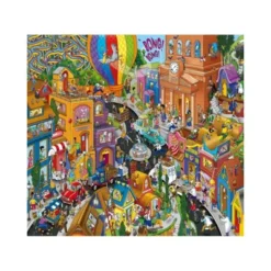 Wuundentoy Premium Edition: World In A Hurry Jigsaw Puzzle - 500pc