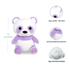 Avocatt Purple Panda Plush