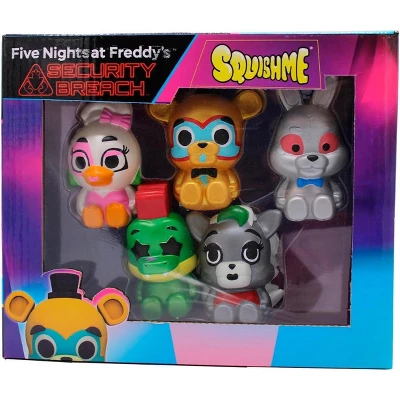 Just Toys Five Nights At Freddys 5 Piece SquishMe Collectors Box 3 Just Toys Five Nights At Freddys 5 Piece SquishMe Collectors Box
