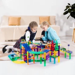 Picasso Tiles Magnetic Race Track 150pc Building Set