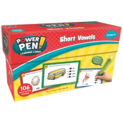Teacher Created Resources Power Pen Learning Cards: Short Vowels
