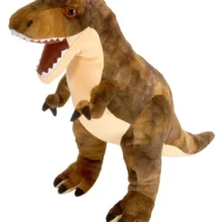 Wild Republic Dinosauria Medium T-Rex Stuffed Animal, 15 Inches