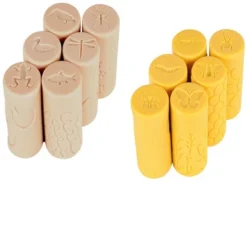 Yellow Door Pond Life & Garden Bugs Dough Roller Sets