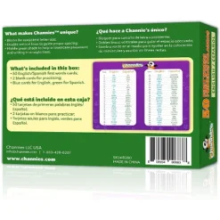 Channie's 50 First Spanish/English Dry Erase Flash Cards