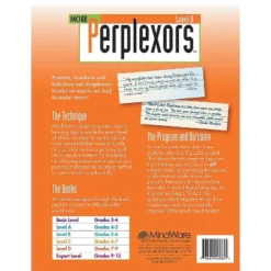 MindWare More Perplexors: Level D - Brainteasers