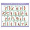 North Star Teacher Resources Adhesive ASL Alphabet Desk Prompts, 36 Per Pack, 6 Packs