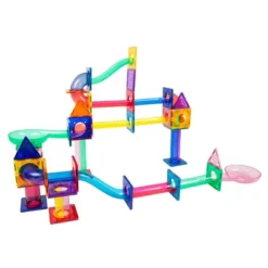 PicassoTilesĀ® Magnetic Marble Run, 71 Pieces
