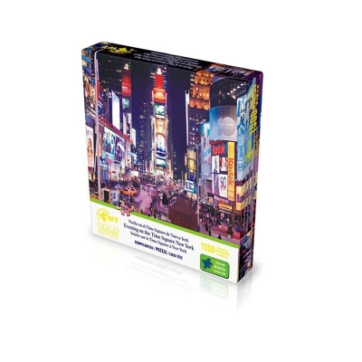 Wuundentoy Gold Edition: Evening On The Time Square Jigsaw Puzzle - 1500pc 4 Wuundentoy Gold Edition: Evening On The Time Square Jigsaw Puzzle - 1500pc - Image 2