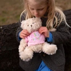 Bearington Ima Big Sister Plush Stuffed Animal Teddy Bear In Pink T-Shirt, 12 Inches -Toy Store GUEST 247a4438 d7dd 4bdc be7e ed7a4b01149f