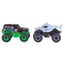 Monster Jam Official Grave Digger Vs Megalodon Racing Rivals Remote Control Monster Trucks - 1:24 Scale - 2 Pk -Toy Store GUEST 26872429 7636 4f15 be81 28362e217a0a