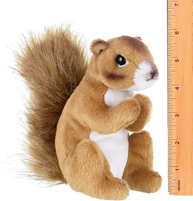 Bearington Copper Plush Squirrel Stuffed Animal, 7 Inch 6 Bearington Copper Plush Squirrel Stuffed Animal, 7 Inch - Image 4