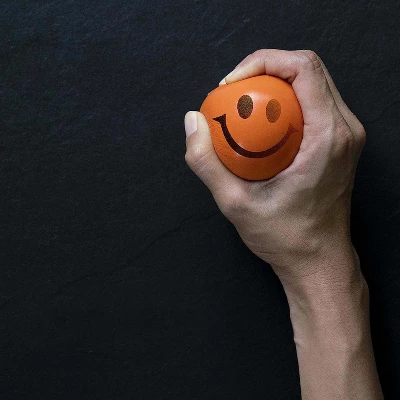 Neliblu 2.5" Be Happy Neon Colored Smile Funny Face Stress Ball, 12-Pack 5 Neliblu 2.5" Be Happy Neon Colored Smile Funny Face Stress Ball, 12-Pack - Image 3