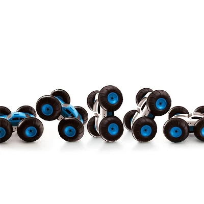 Sharper Image RC Race Car Flip Stunt Rally Vehicle - Blue 10 Sharper Image RC Race Car Flip Stunt Rally Vehicle - Blue - Image 8