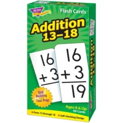 TREND Addition 13-18 Skill Drill Flash Cards 7 TREND Addition 13-18 Skill Drill Flash Cards -Toy Store GUEST 28141cfa 9ae0 44d0 8cca 8c52486326ba