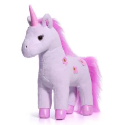 FAO Schwarz 13" Purple Unicorn Glow In The Dark Toy Plush -Toy Store GUEST 28229d2f b7df 41c1 b166 d7c89841502a