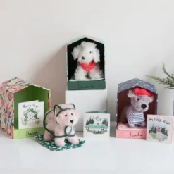 Manhattan Toy Bed & Biscuit Lhasapoo Plush Puppy Dog & Keepsake Dog House With Mini-Storybook In Hidden Drawer -Toy Store GUEST 294ab367 8c77 4947 b27b 284b8537d1dd