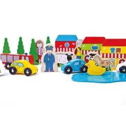 Bigjigs Rail Trackside Accessory Set