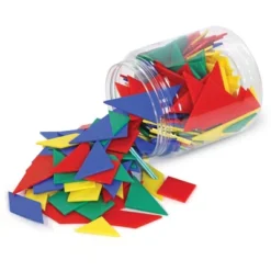 Learning Resources 4 Colors Classpack Tangram Puzzles - 30pc -Toy Store GUEST 2a1ece55 edb6 43f9 8c84 021092868a88