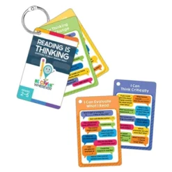 Carson Dellosa Education Be Clever Wherever, Things On Rings Reading Is Thinking Manipulative, Grade 2-5